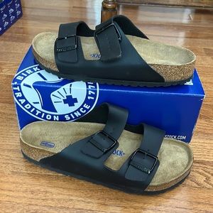 Birkenstock Arizona Bs black womens size 11